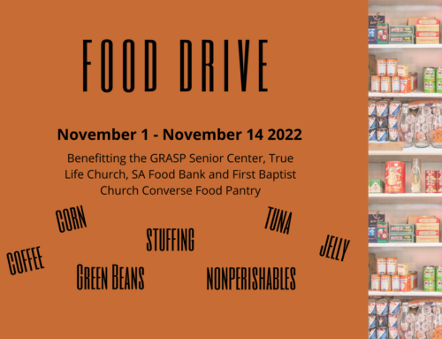Give thanks with Esplanade Gardens’ Food Drive